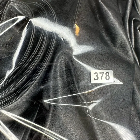 NWT Nic+Zoe Womens Black Faux Leather Knee Length Shirtdress Size Large and XL - Picture 11 of 11